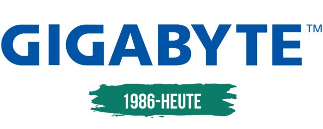 Gigabyte Logo Geschichte