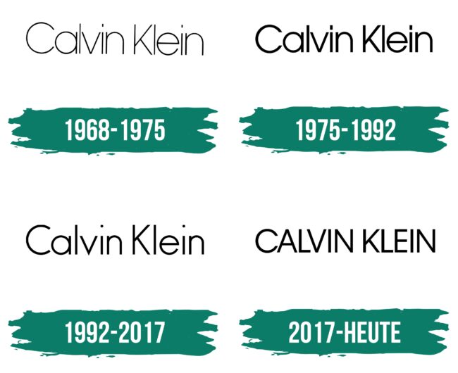 Calvin Klein Logo Geschichte