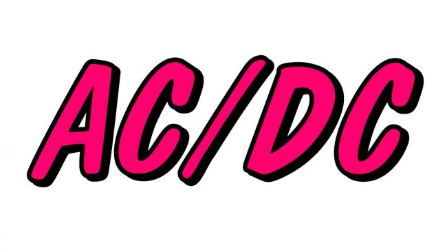 AC DC Zeichen 1976-1977