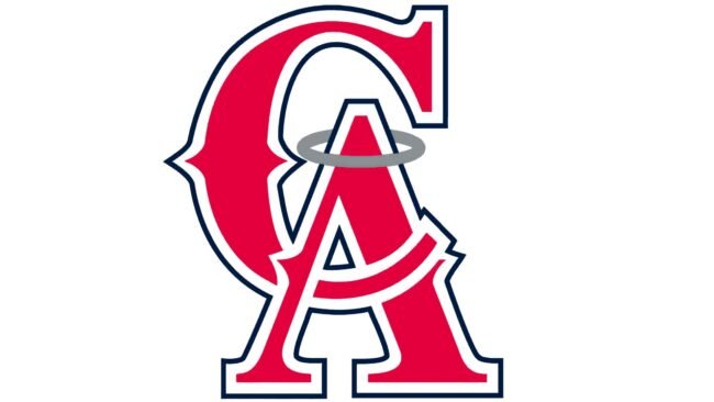 California Angels Logo 1995-1996