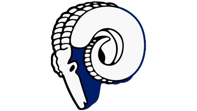 Cleveland Rams Logo 1944-1945