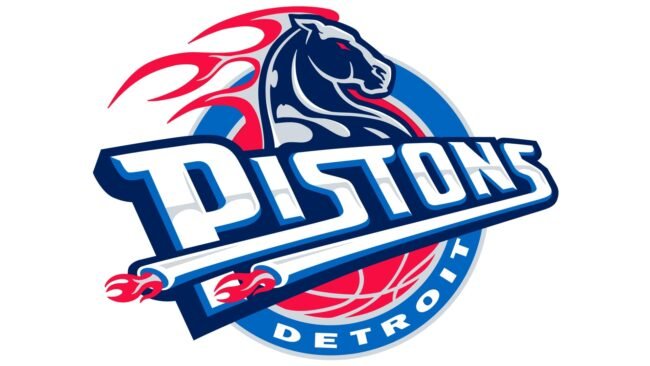 Detroit Pistons Logo 2001-2005