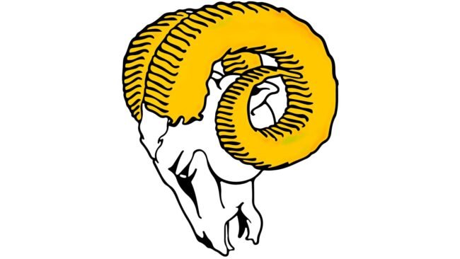 Los Angeles Rams Logo 1951-1969