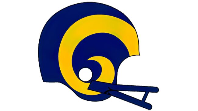 Los Angeles Rams Logo 1983-1988