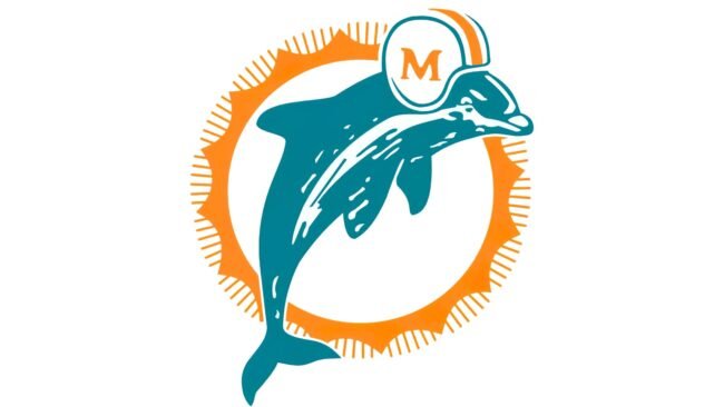 Miami Dolphins Logo 1974-1989