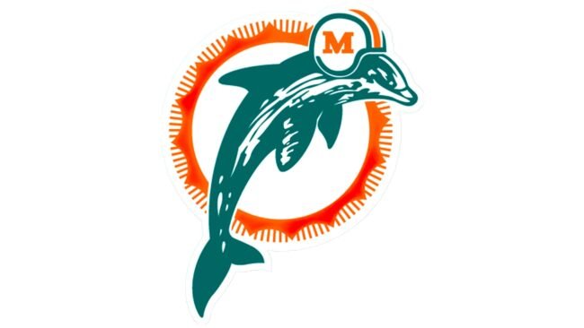 Miami Dolphins Logo 1989-1996