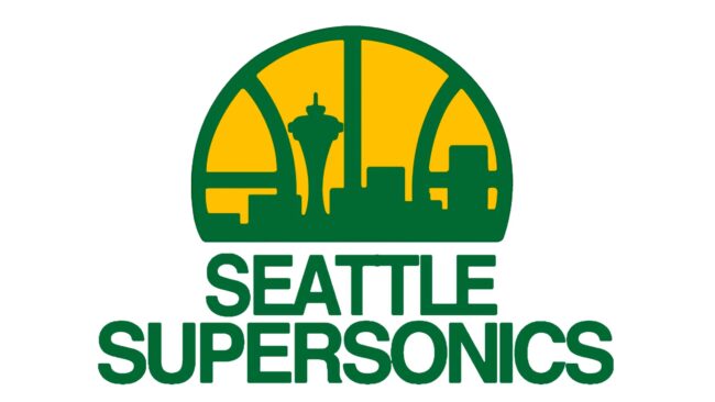 Seattle SuperSonics Logo 1976-1995