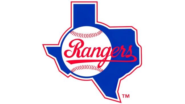 Texas Rangers Logo 1984-1993