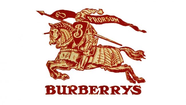 Burberrys Logo 1901-1968