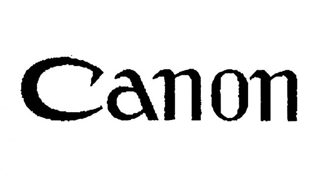 Canon Logo 1953-1956