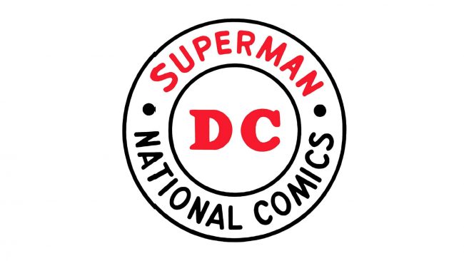 DC Comics Logo 1949-1970