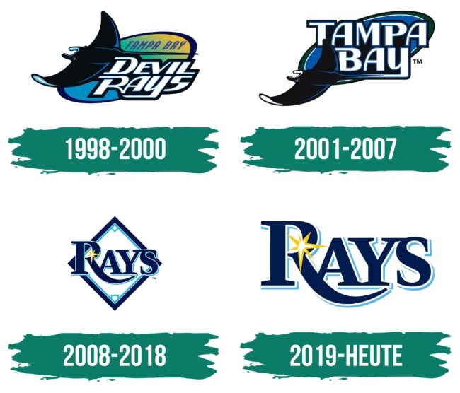 Tampa Bay Rays Logo Geschichte