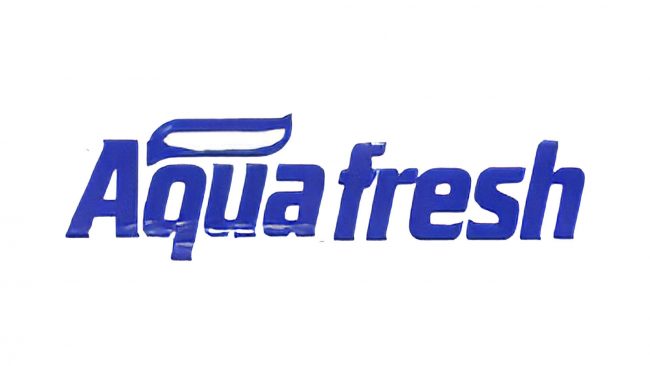 Aquafresh Logo 1986-1989