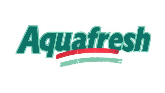 Aquafresh Logo 1989-1992