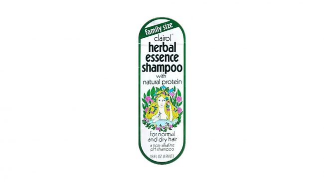 Clairol Herbal Essence Shampoo Logo 1978-1980s