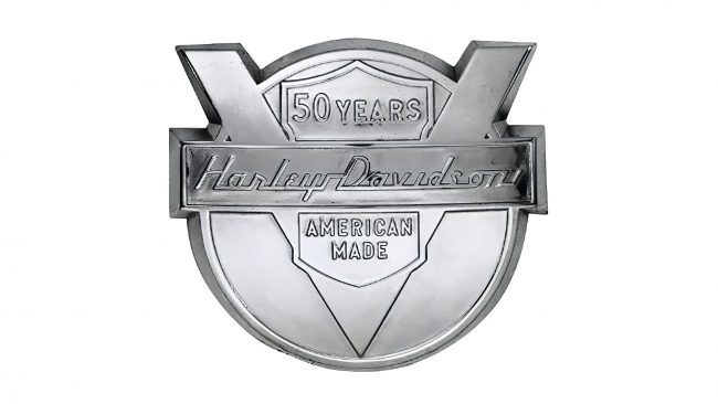 Harley-Davidson Motorcycles Logo 1953-1980s