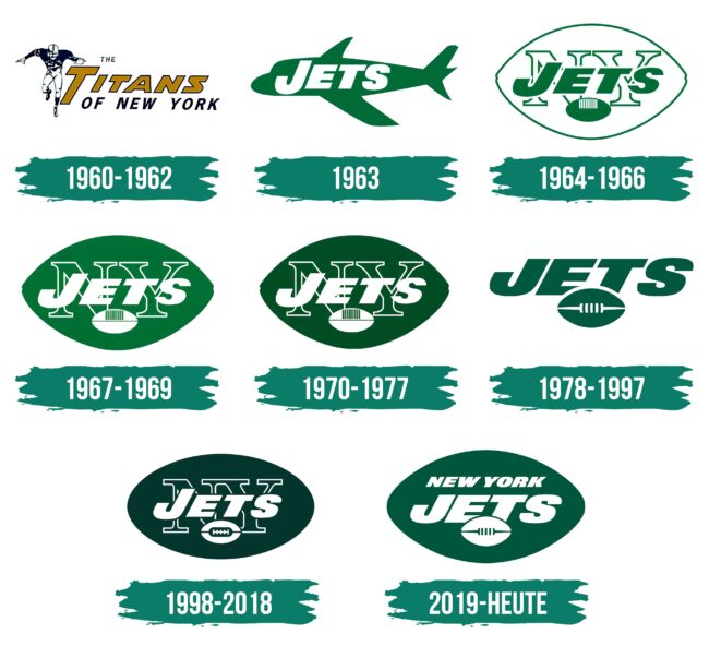 New York Jets Logo Geschichte