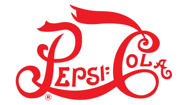 Pepsi-Cola Logo 1905-1906