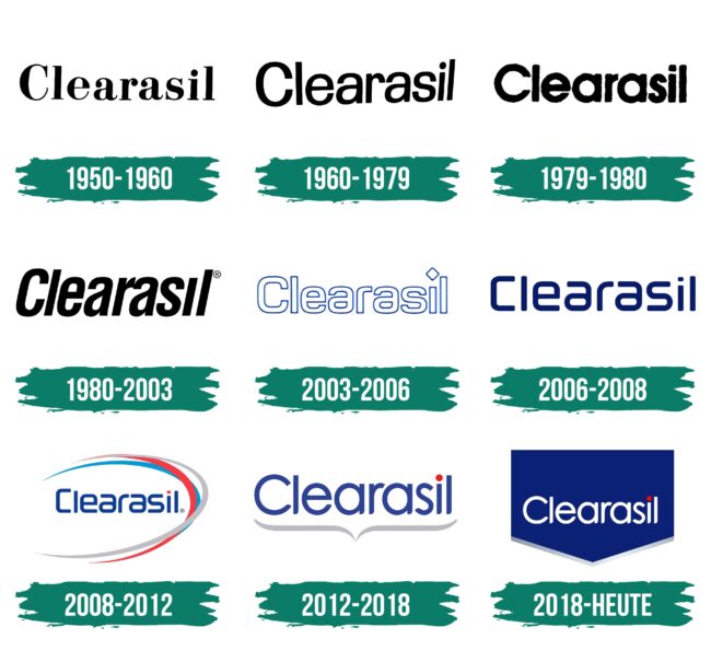 Clearasil Logo Geschichte