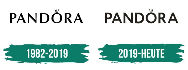 Pandora Logo Geschichte