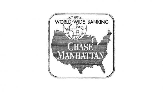 Chase Manhattan World-Wide Banking Logo 1955-1961