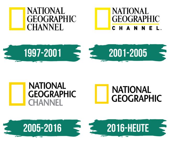 National Geographic Logo Geschichte