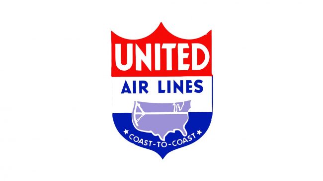 United Airlines Logo 1939-1940