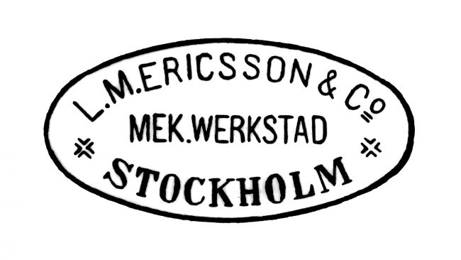 LM Ericsson Logo 1876-1883