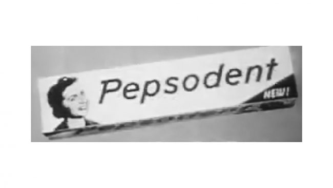 Pepsodent Logo 1948-1977