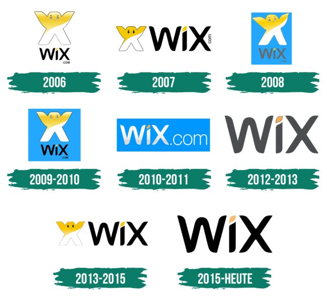 WIX Logo Geschichte