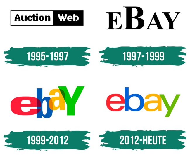 eBay Logo Geschichte