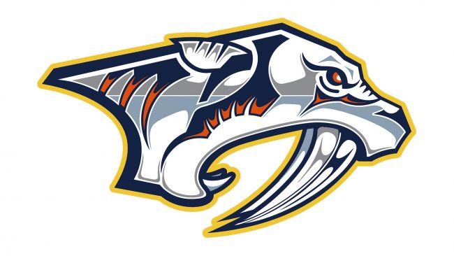 Nashville Predators Logo 1998-2011