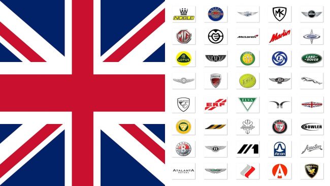 Britische Automarken