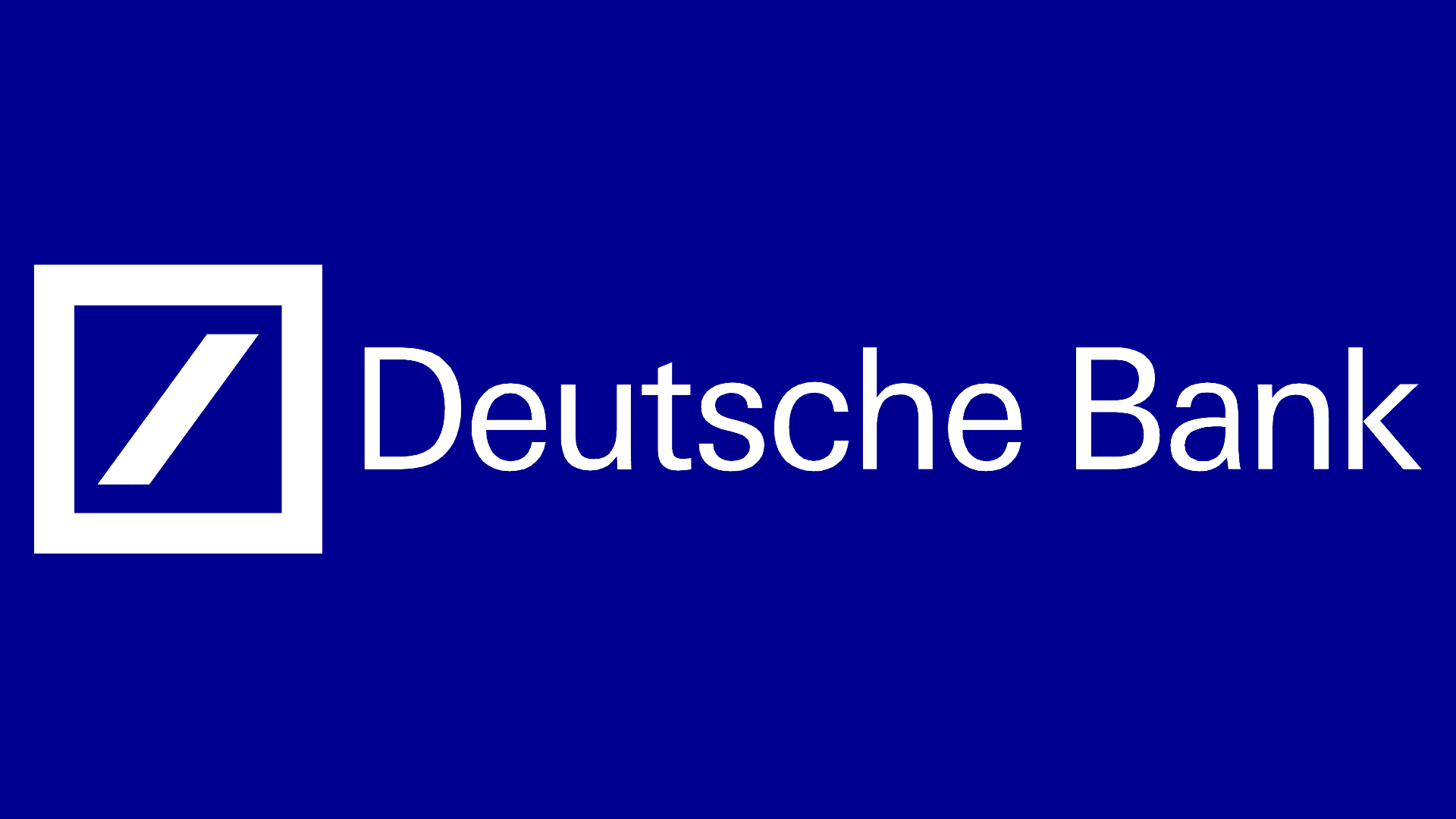 Deutsche Bank Logo Logo Zeichen Emblem Symbol Geschichte Und