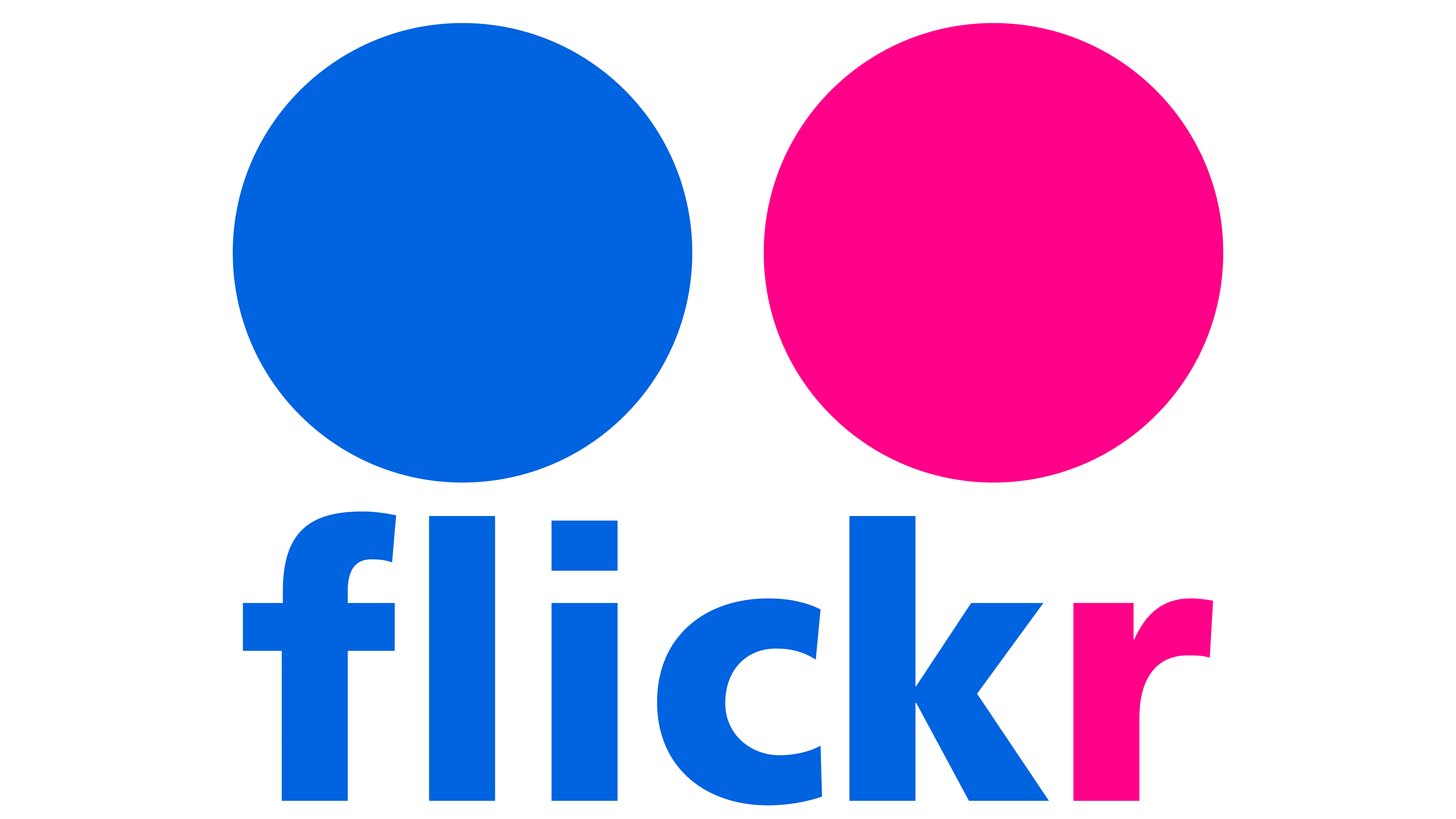 Flickr Logo - Logo, zeichen, emblem, symbol. Geschichte und Bedeutung