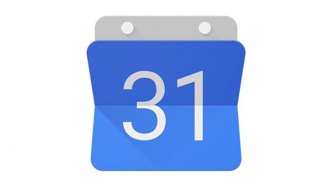 Google Calendar Logo 2015-2020