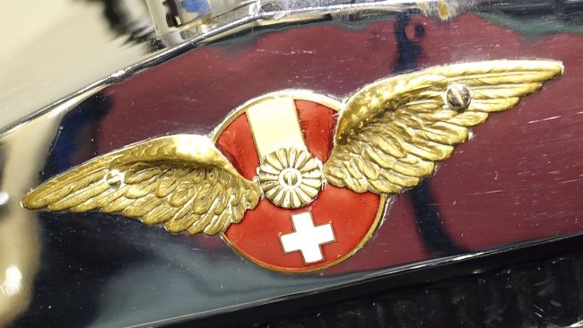 Hispano-Suiza Logo mit Flügeln