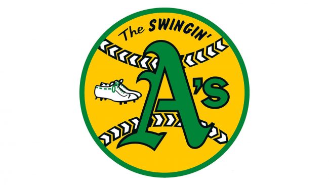 Oakland Athletics primary logo 1971-1981