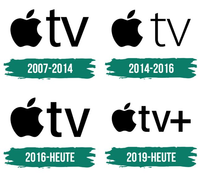 Apple TV Logo Geschichte