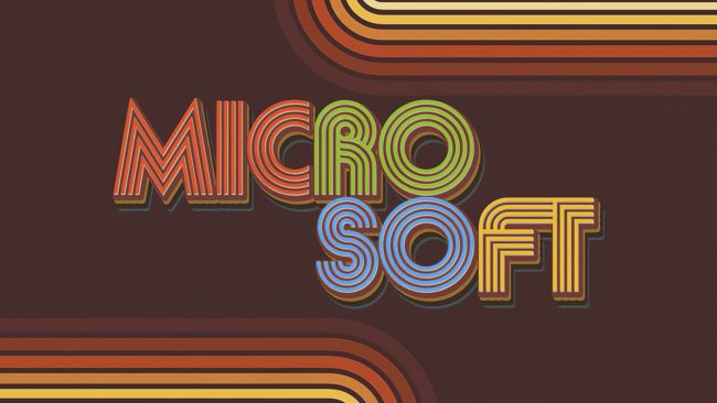 Microsoft Altes Logo