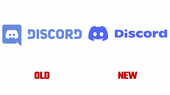 Discord Neues und Altes Logo (Geschichte)