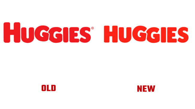 Huggies Altes und Neues Logo (Geschichte)