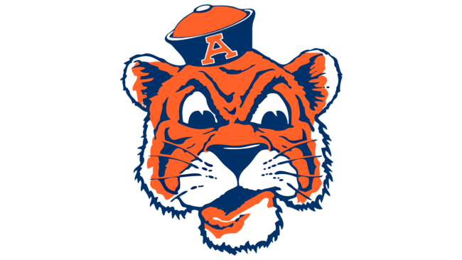 Auburn Tigers Logo 1957-1970