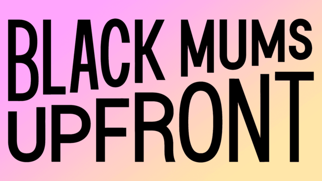 Black Mums Upfront Emblem