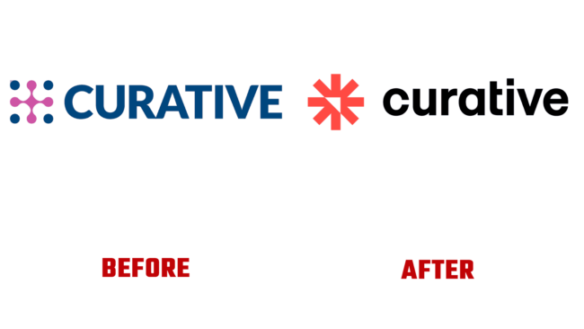 Curative Vor und Nach Logo (Geschichte)