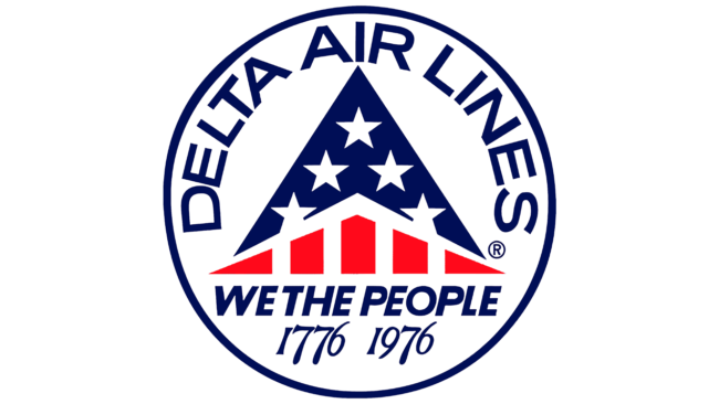 Delta Air Lines (Second era) Logo 1976