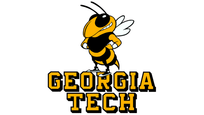 Georgia Tech Yellow Jackets Logo 1978-1990
