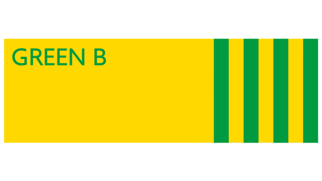 Green B Emblem
