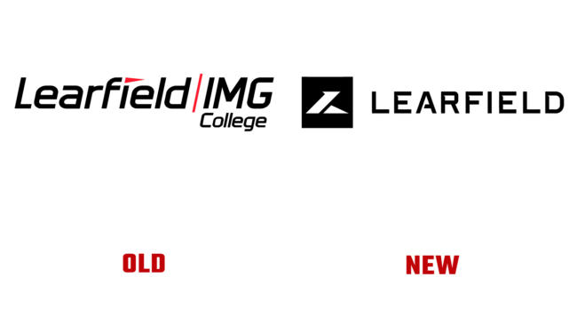 Learfield Altes und Neues Logo (Geschichte)