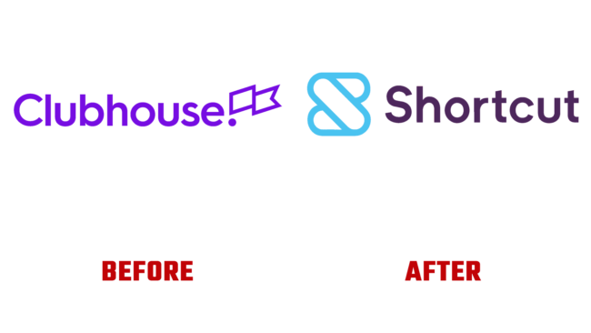 Shortcut Vorher und Nachher Logo (Geschichte)